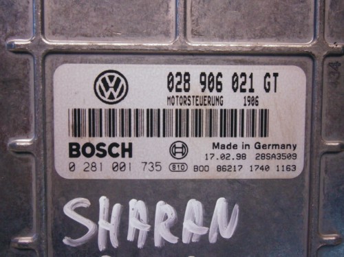 Riadiaca jednotka motora VW Sharan 1.9 TDi 0281001735