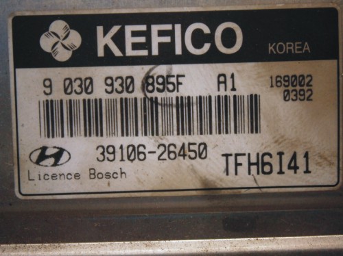 Riadiaca jednotka motora Hyundai Getz 1.4 39106-26450
