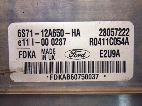 Riadiaca jednotka motora Ford Mondeo III 2.0 TDCi 6S7112A650HA