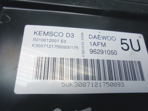 Riadiaca jednotka motora Daewoo Matiz 0.8 96291050