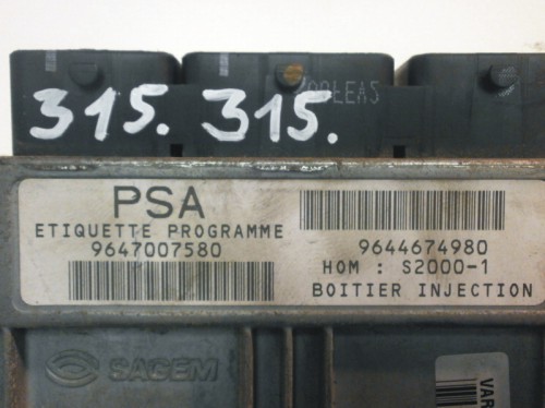 Riadiaca jednotka motora Citroen Xsara Picasso 1.8 16V 9644674980