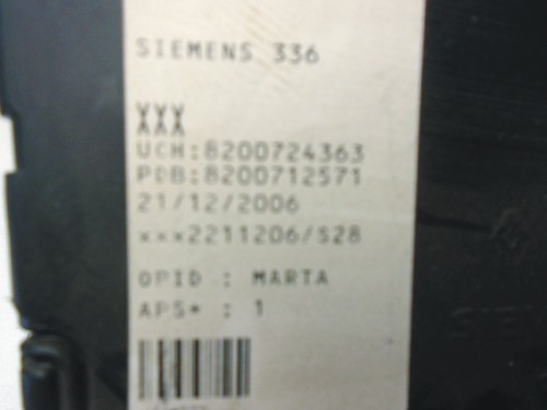 Komfortka UCH Renault Megane II 8200724363