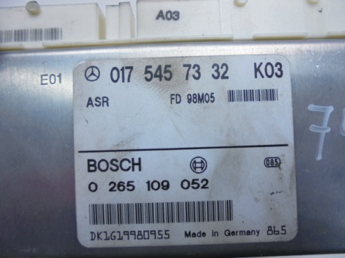 Riadiaca jednotka ESP + BAS Mercedes A 0265109052