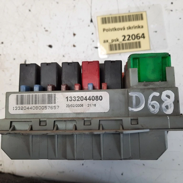 Poistková skrinka Fiat Ducato 1332044080