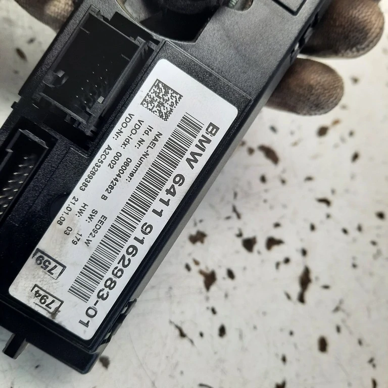 Ovládač kúrenia BMW 1 E81 9162983-01