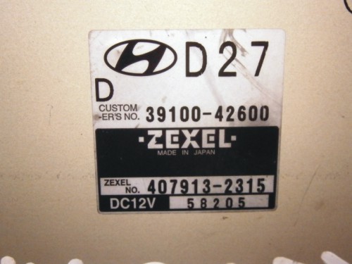 ECU Hyundai H1 39100-42600