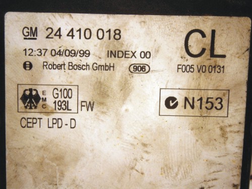 Komfortka Opel Astra G 24410018