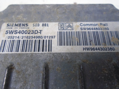 Riadiaca jednotka motora Citroen Xsara 2.0 HDI 5WS40023D-T