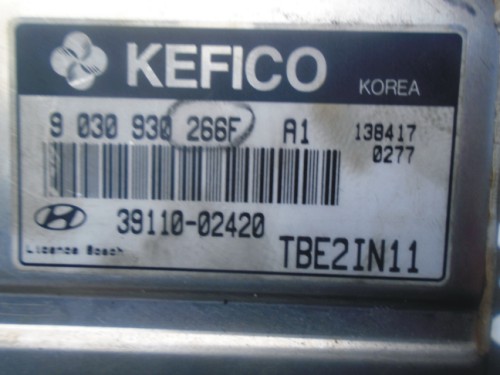 Riadiaca jednotka motora Hyundai Getz 1.1 39110-02420