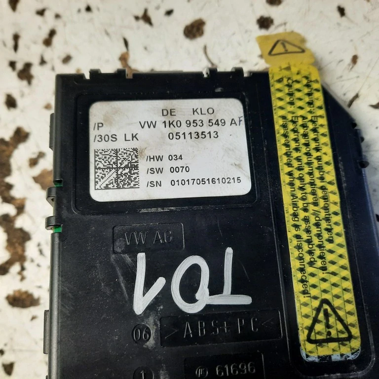 Riadiaca jednotka Volkswagen Touran 1.9 TDI 1K0953549AF