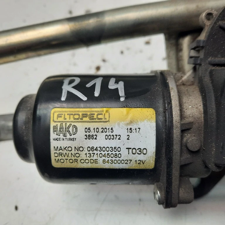 Motorček stieračov predný pantograf Fiat Qubo 064300350