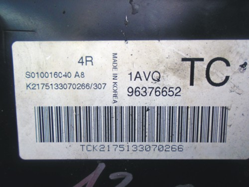 Riadiaca jednotka motora Daewoo Kalos 1.2 96376652
