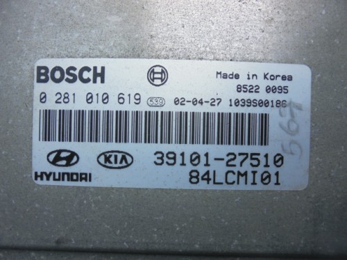 Riadiaca jednotka motora Hyundai Accent 1.5 CRDi 0281010619