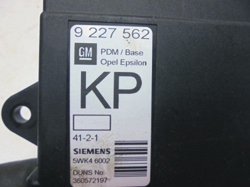 Komfortka Opel Vectra C 9227562