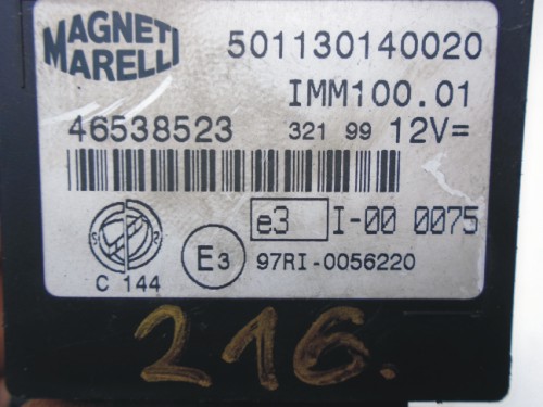 Riadiaca jednotka IMMO Lancia Lybra 46538523