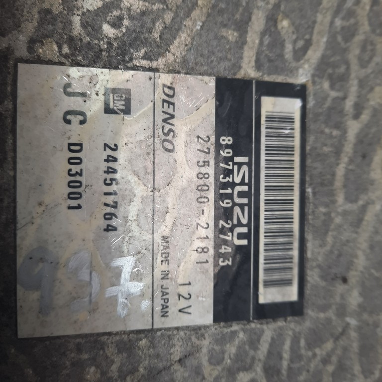 Riadiaca jednotka motora Opel Signum 3.0 CDTi 8973192743