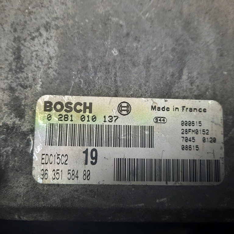 Riadiaca jednotka motora Citroen Xsara Picasso 2.0 HDi 0281010137