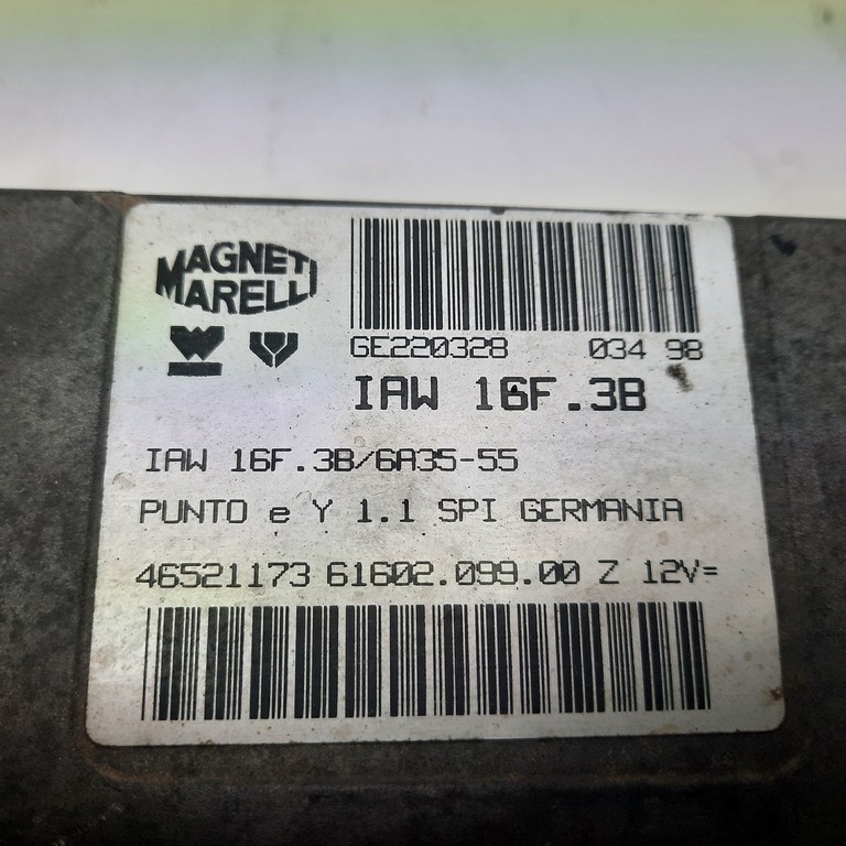 Riadiaca jednotka motora Fiat Punto I 1.1 IAW 16F.3B