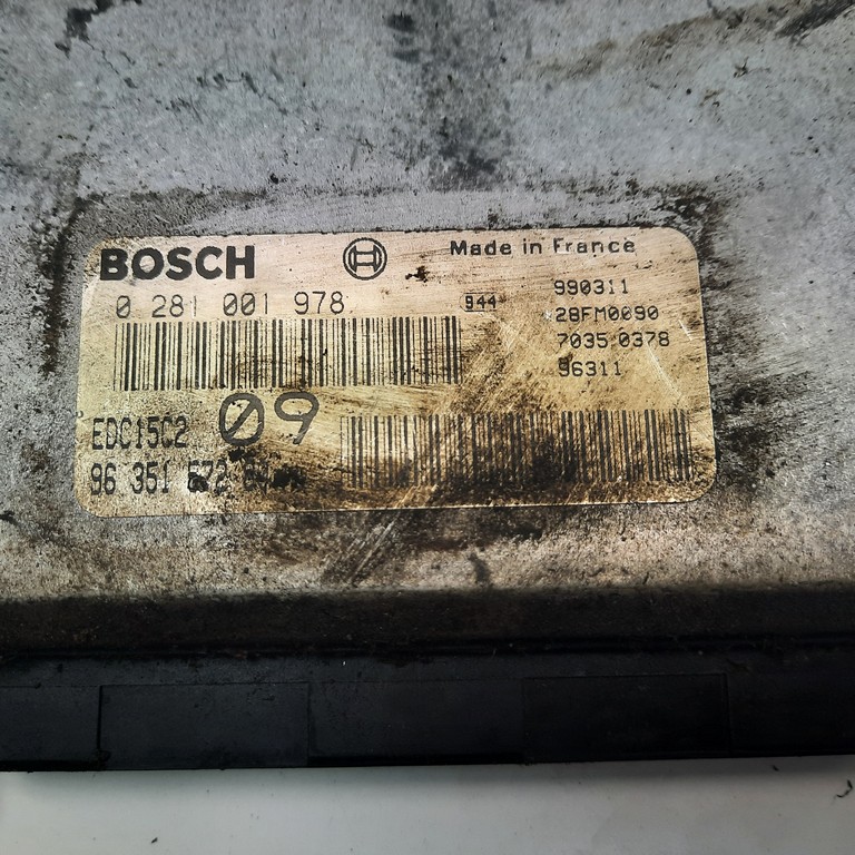 Riadiaca jednotka motora Peugeot 406 2.0 HDi 0281001978 