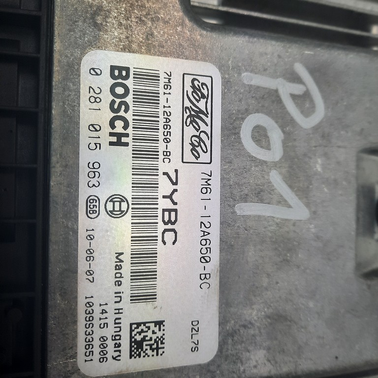 Riadiaca jednotka motora Mazda 3 1.6 HDI 0281015963