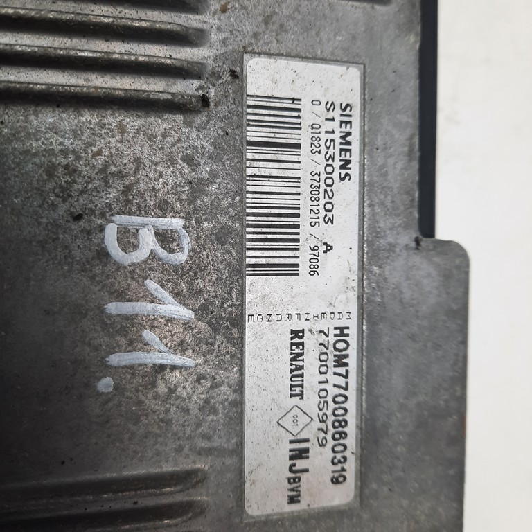 Riadiaca jednotka motora Renault Megane 1.6 7700860319 