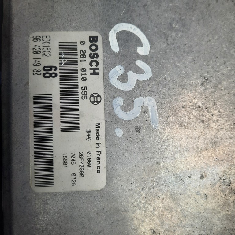 Riadiaca jednotka motora Citroen Xsara Picasso 2.0 HDI 0281010595