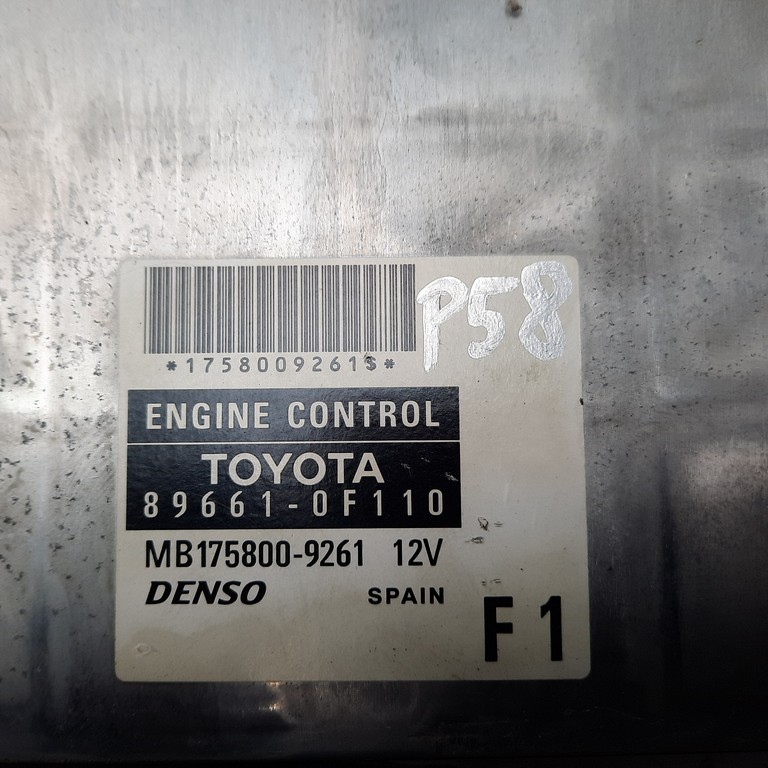 Riadiaca jednotka motora Toyota Corolla Verso 2.2 89661-0F110