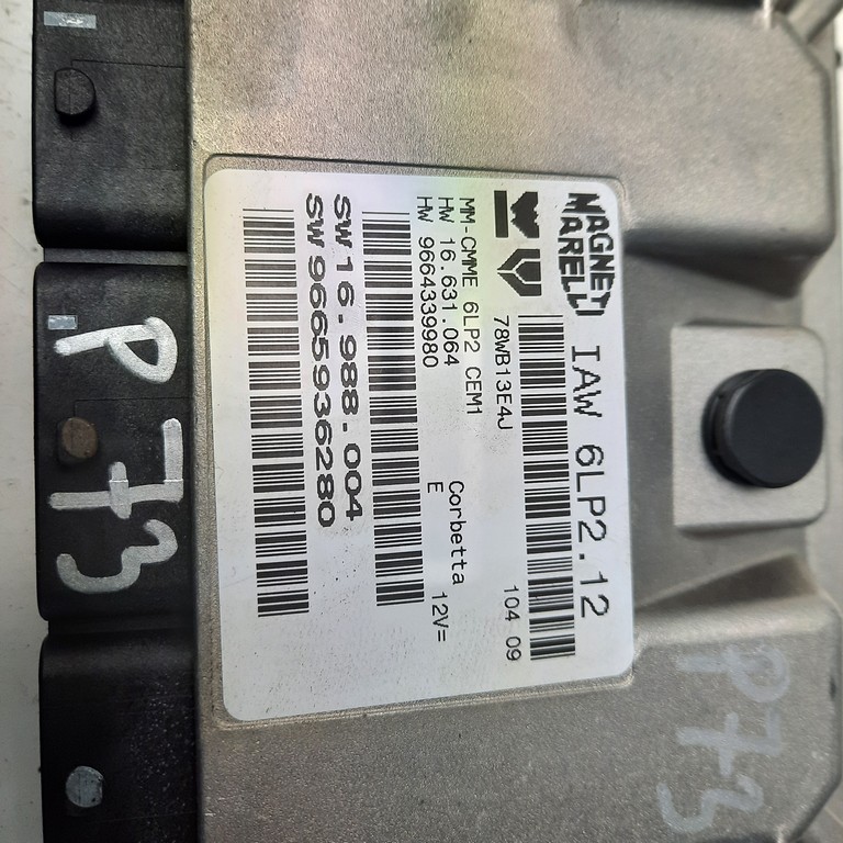 Riadiaca jednotka motora Citroen C4 1.4 16V 9665936280