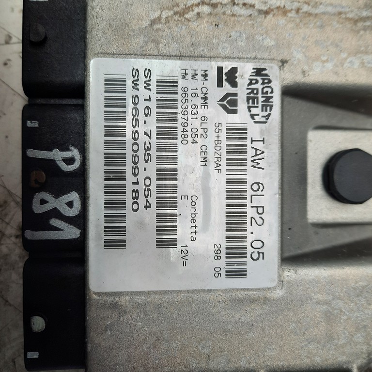 Riadiaca jednotka motora Citroen C4 1.4 16V 9659099180