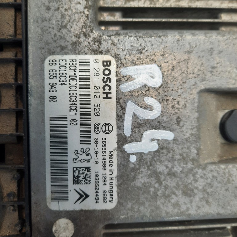 Riadiaca jednotka motora Peugeot Partner 1.6 HDI 0281012620 