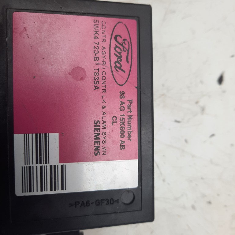 Riadiaca jednotka alarmu Ford Focus 98AG15K600AB