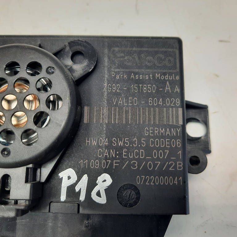 Riadiaca jednotka parkovania PDC Ford S-Max 7G9215T850AA 