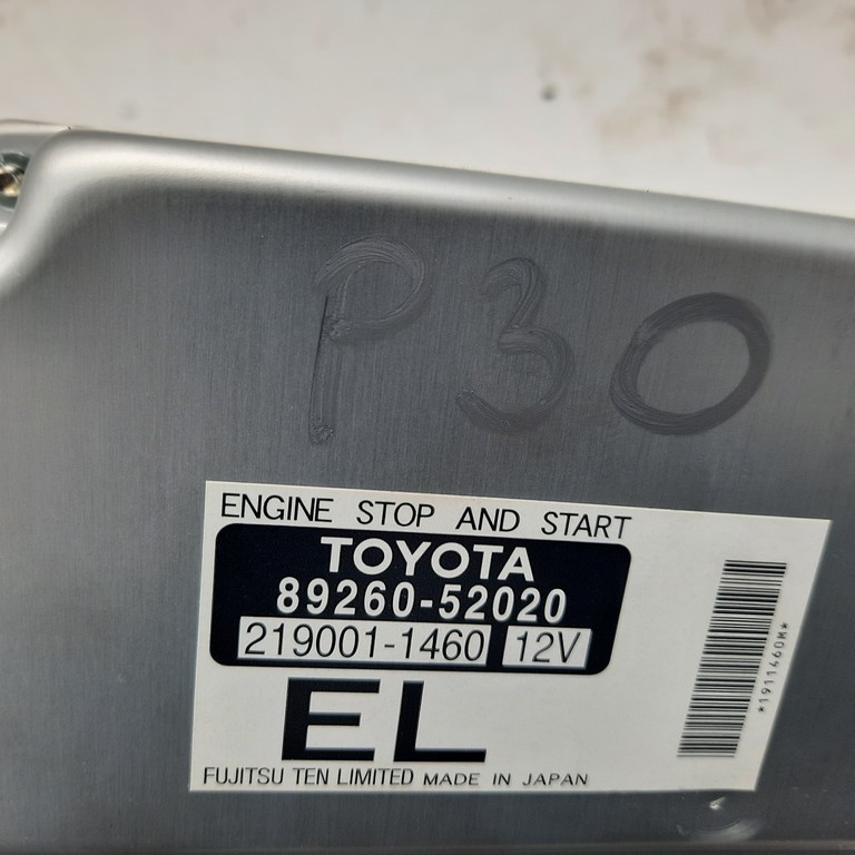 Riadiaca jednotka štart stop Toyota Yaris 89260-52020 8926052020