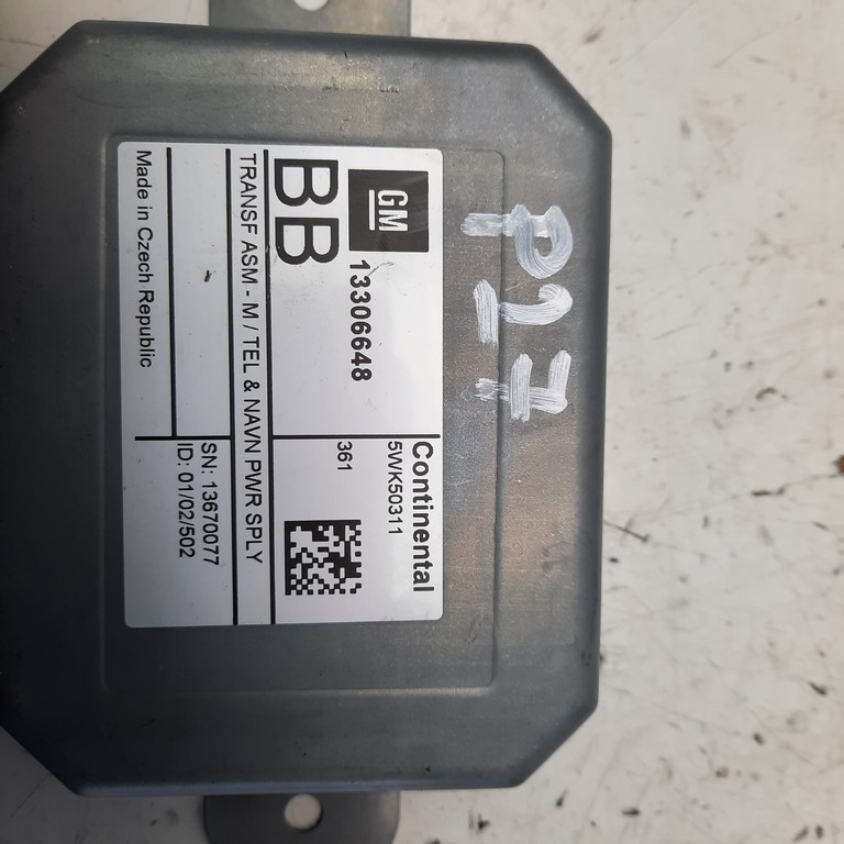 Riadiaca jednotka navigácie Chevrolet Aveo 13306648