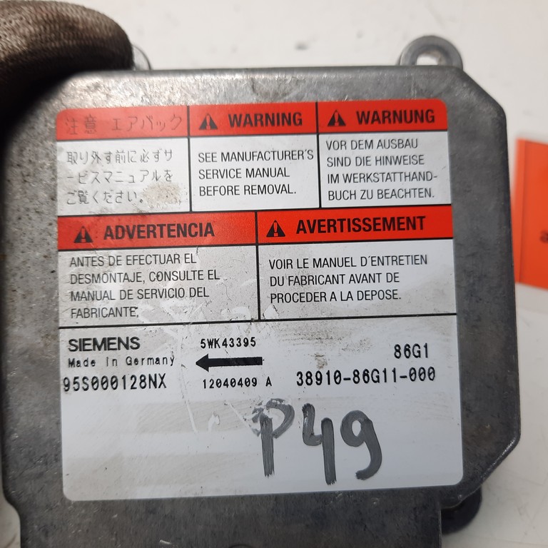 Riadiaca jednotka airbag Suzuki Ignis 38910-86G11 