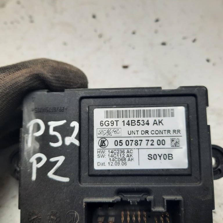 Riadiaca jednotka pravé zadné dvere Ford Galaxy 6G9T14B534AK 