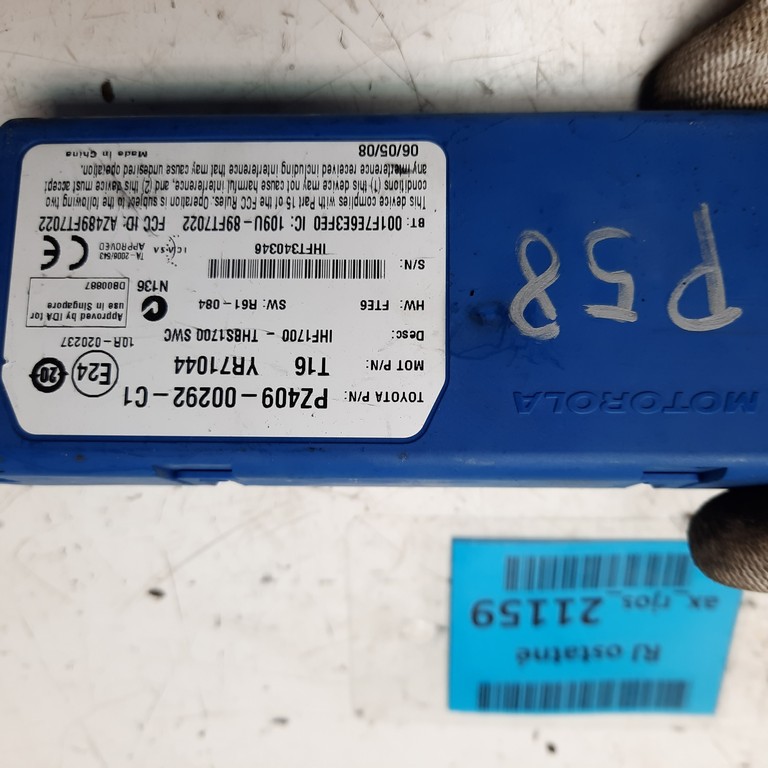Riadiaca jednotka bluetooth Toyota Corolla Verso PZ409-00292-C1