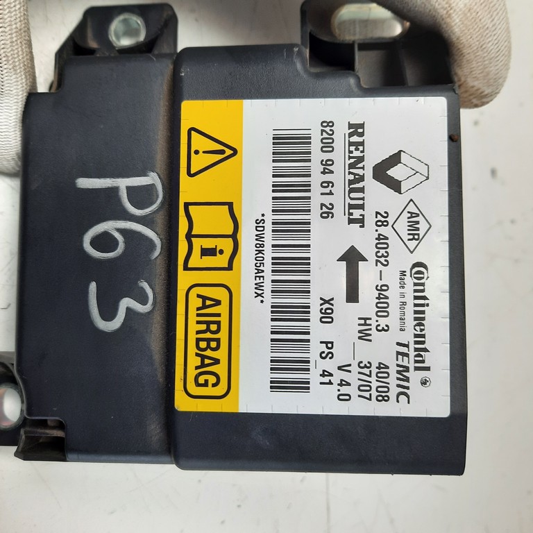 Riadiaca jednotka airbag Dacia Sandero 8200946126
