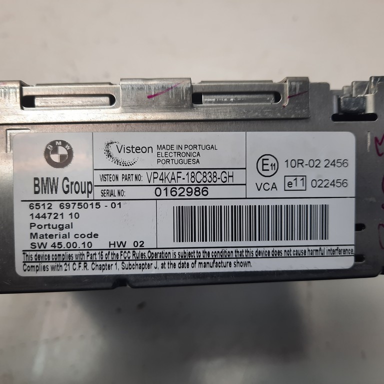 Autorádio BMW E90 E91 VP4KAF-18C838-GH