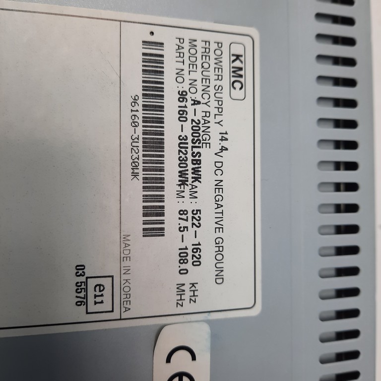 Autorádio Kia Sportage III 96160-3U230WK