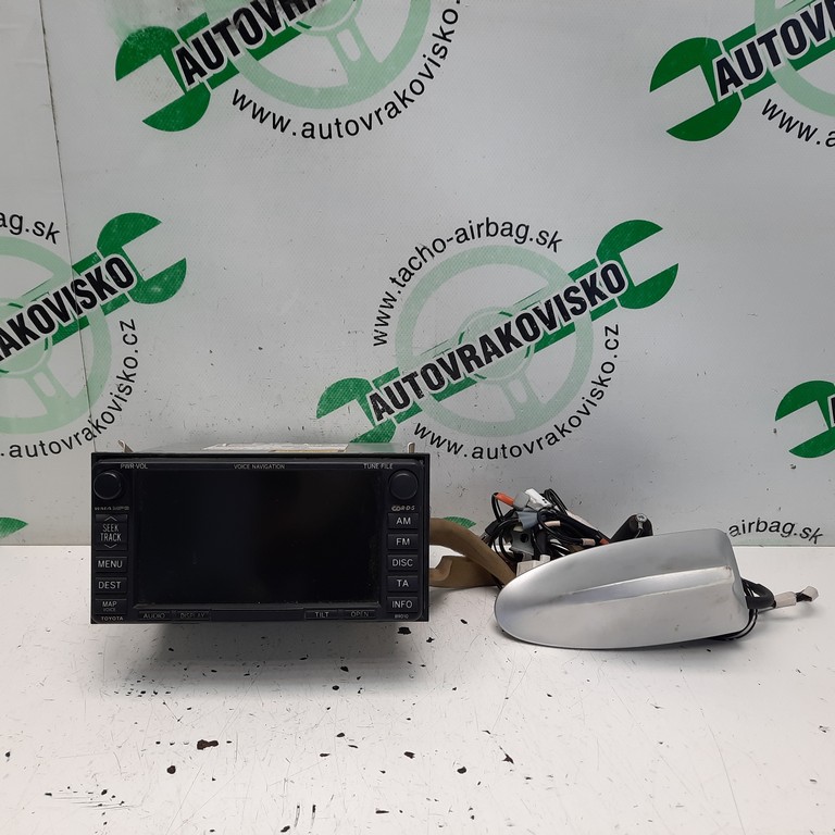 Autorádio navigácia Toyota Corolla Verso 08662-00910 0866200910 612497
