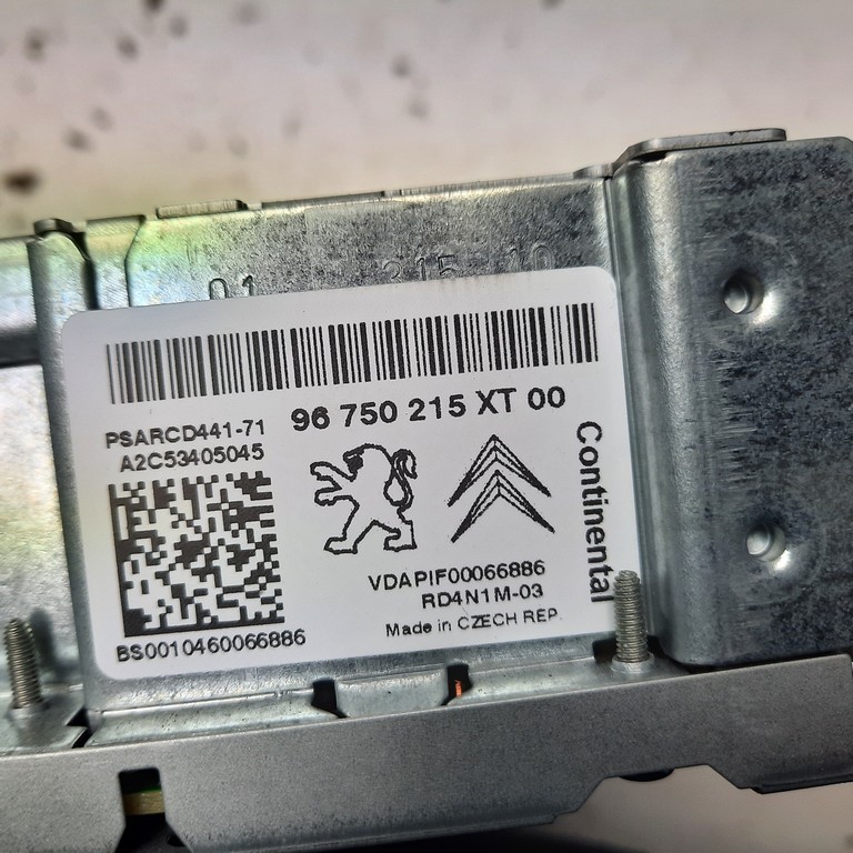 Autorádio Peugeot 207 96750215XT00 A2C53405045