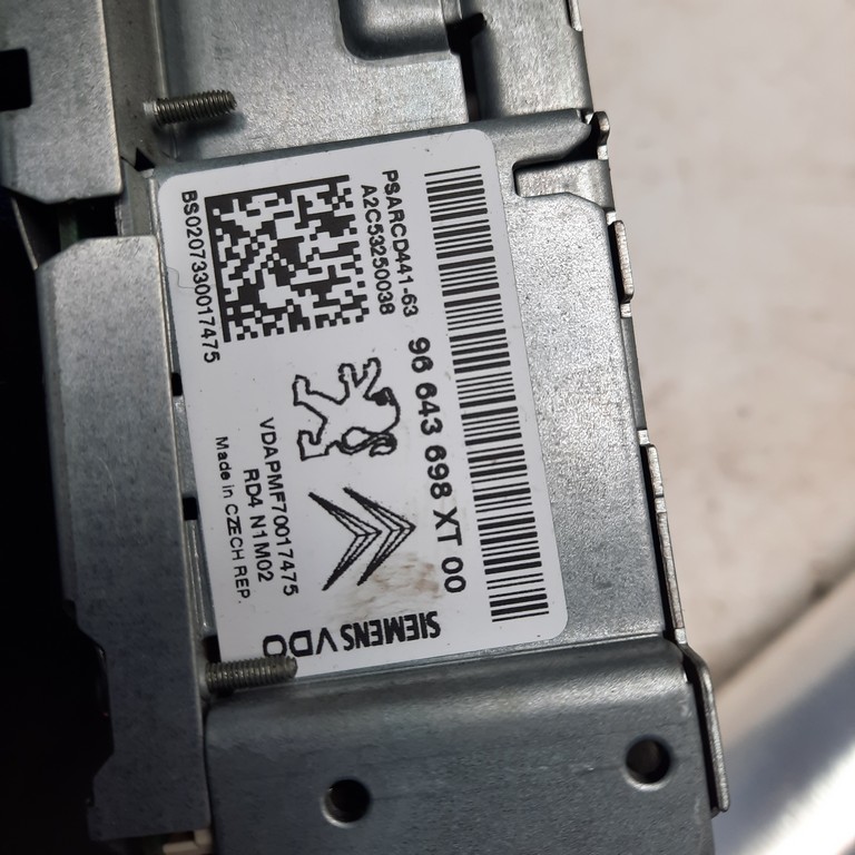 Autorádio MP3 Citroen C2 96643698XT A2C53250038