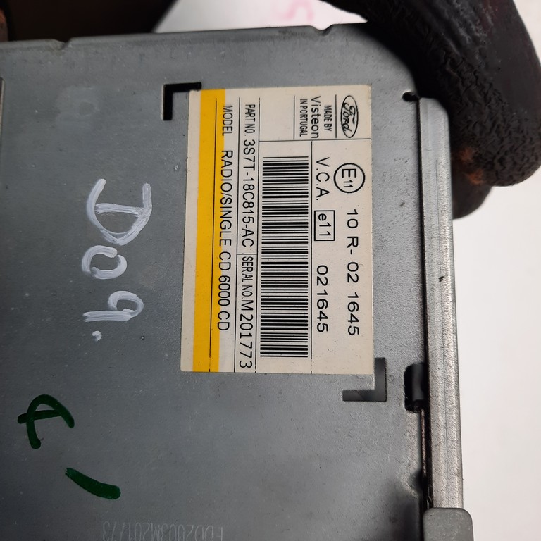 Autorádio Ford Mondeo MK3 3S7T-18C815-AC 3S7T18C815AC