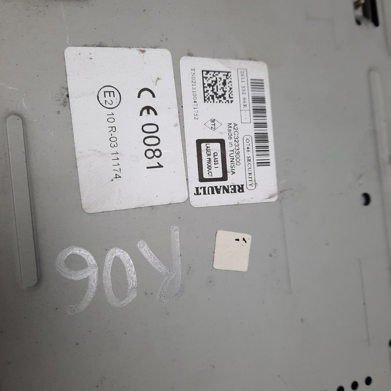 Autorádio Renault Fluence 281153266R A2C32333000