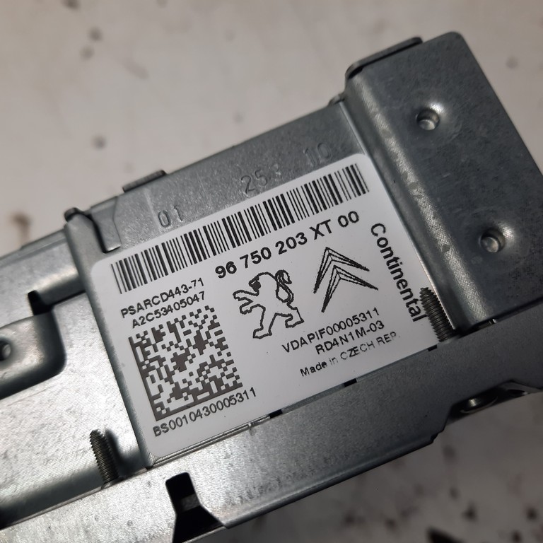 Autorádio Citroen C4 Picasso 96750203XT00 A2C53405047