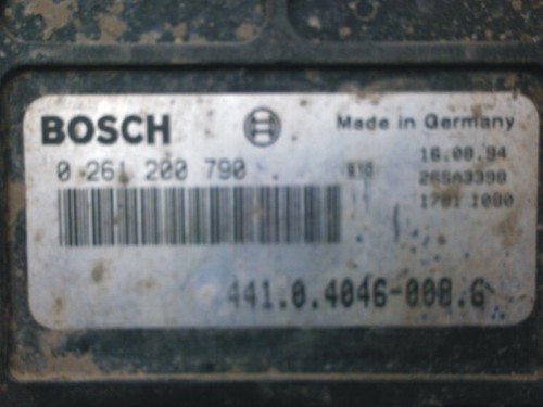 Riadiaca jednotka motora Skoda Forman 1.3 0261200790