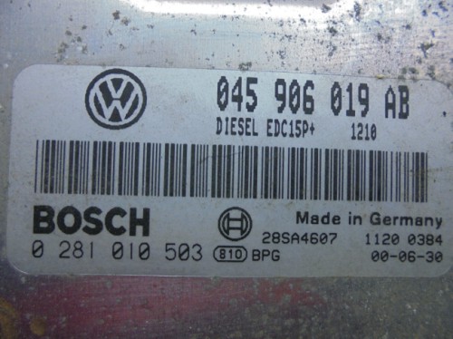 Riadiaca jednotka motora VW Polo 1.4 TDi 0281010503