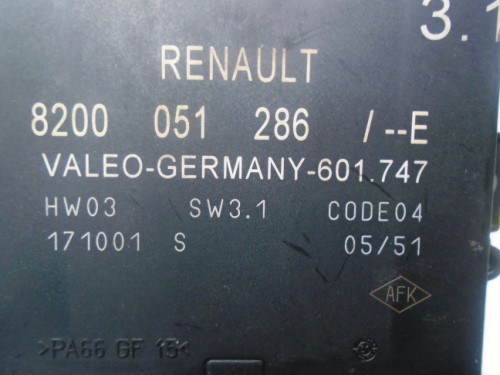 Riadiaca jednotka parkovacích senzorov 8200051286