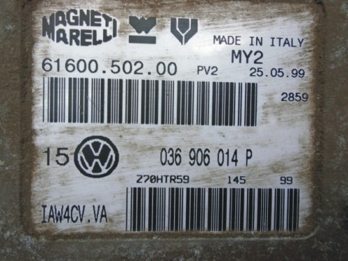 Riadiaca jednotka motora VW Golf IV 1.4 16V 036906014P
